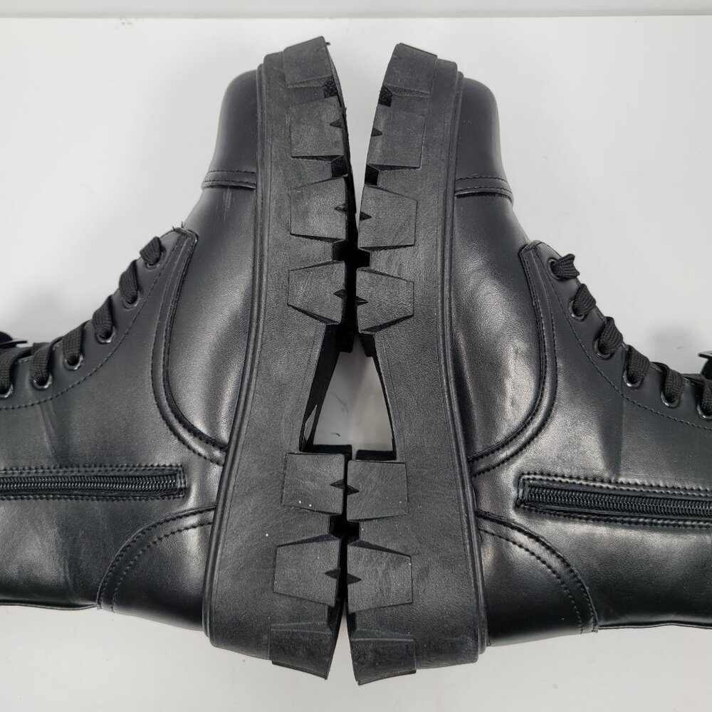 Cape Robbin Monalisa Women's Black Combat Platform Boots US Size 8 - Picture 6 of 12